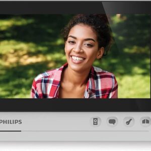Philips 531003 Monitor Notebook con pantalla Large, Negro, 7"