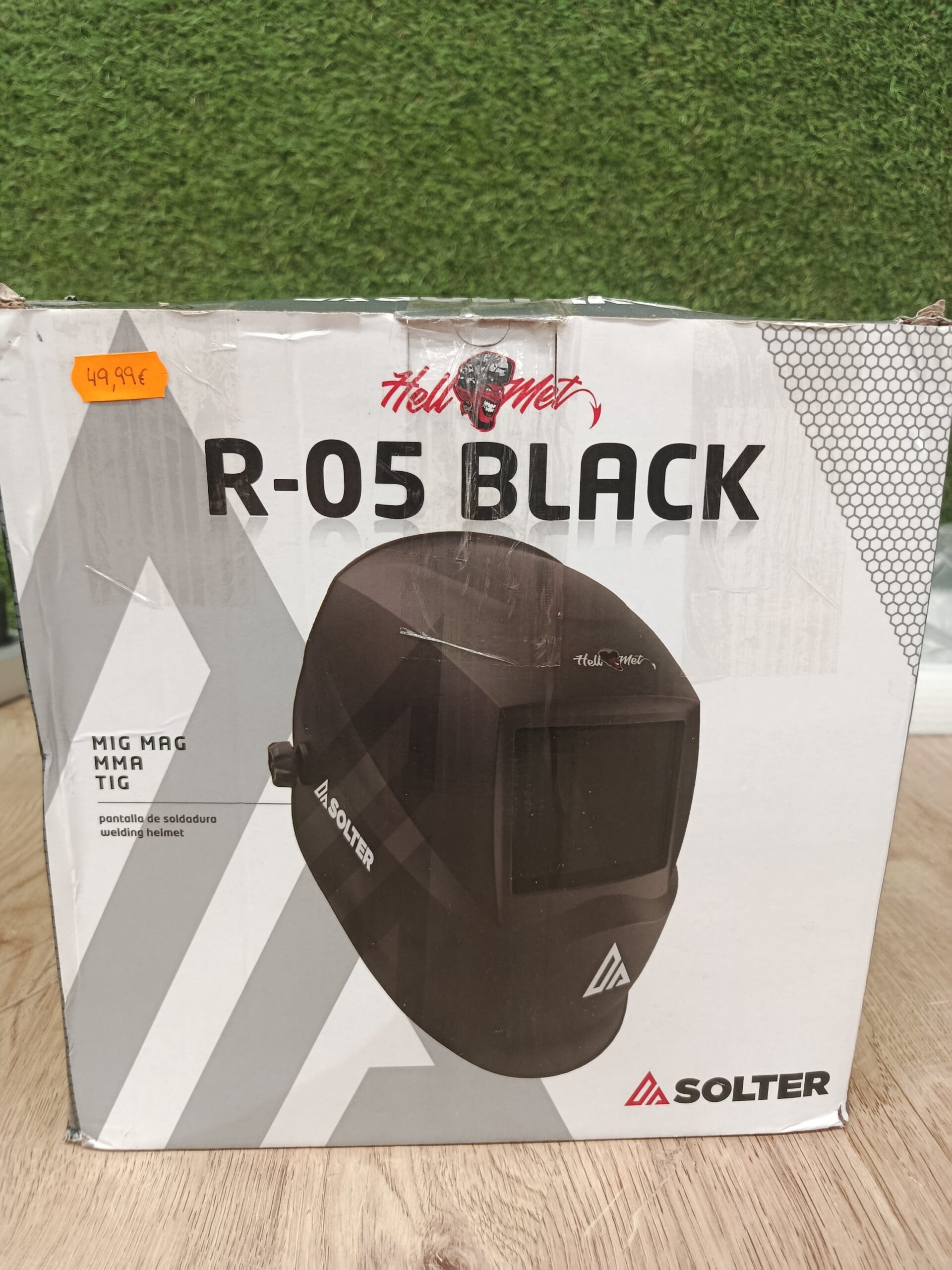 Pantalla de Soldadura Automática HELLMET R-05 BLACK - Imagen 7