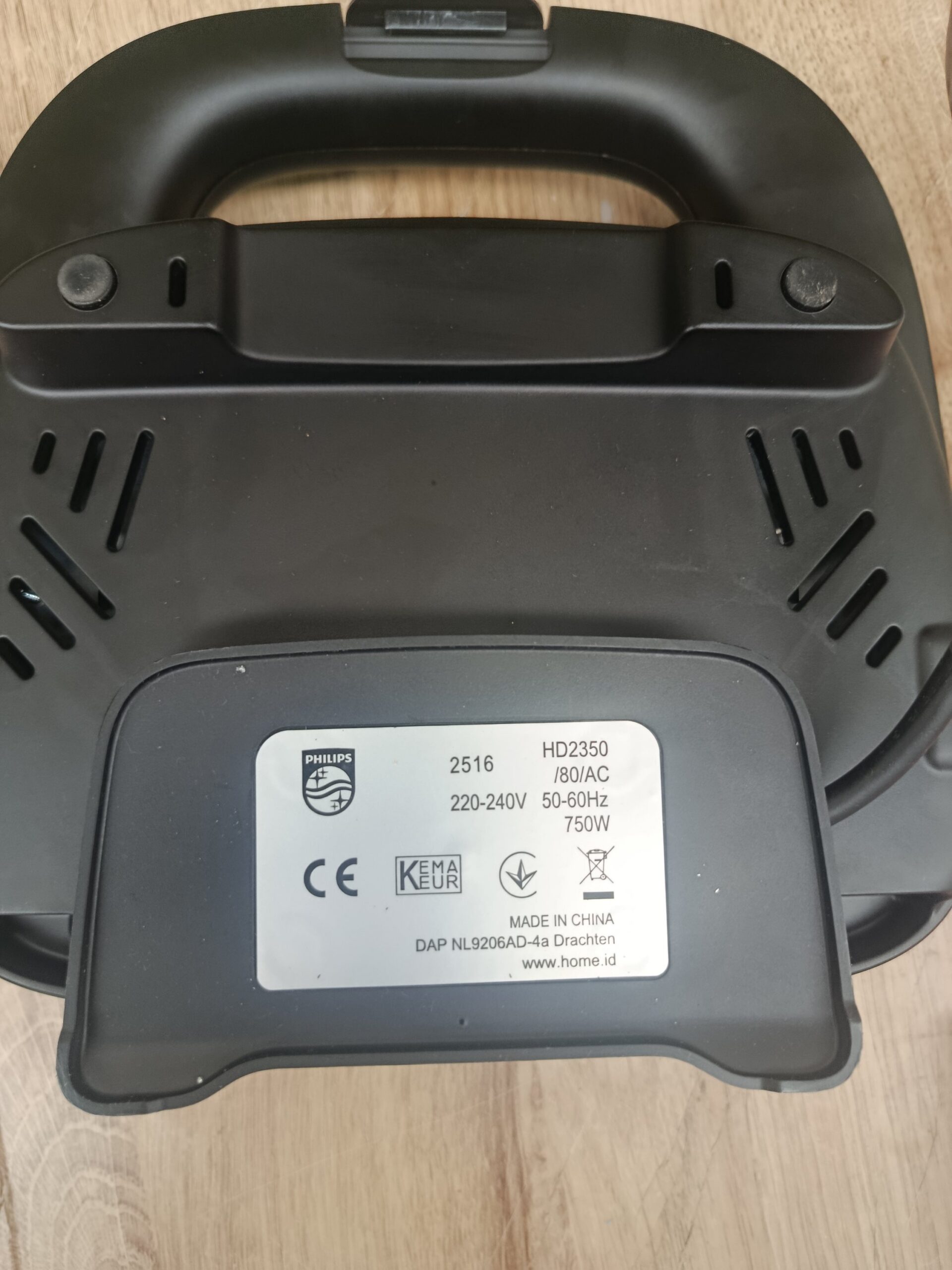 Philips Sandwichera Serie 5000-3 juegos de platos para paninis - Imagen 5