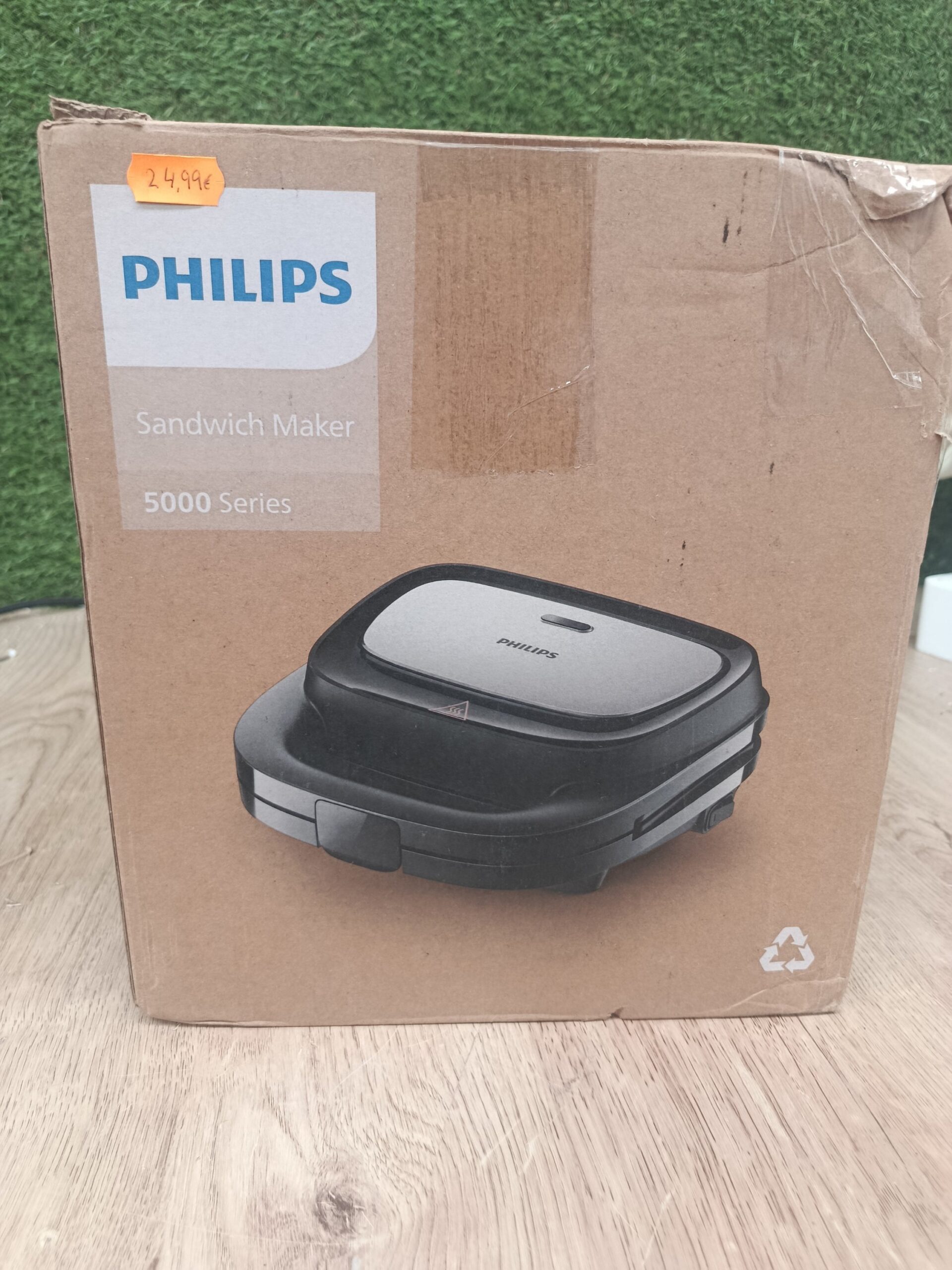 Philips Sandwichera Serie 5000-3 juegos de platos para paninis - Imagen 7