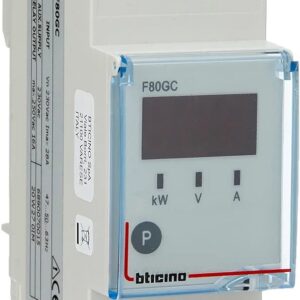 Módulo de gestión de carga prioritaria BTicino F80GC serie BTDIN, gris