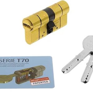 Tesa Assa Abloy, T75D3040L, Cilindro de Alta Seguridad, T70 DS