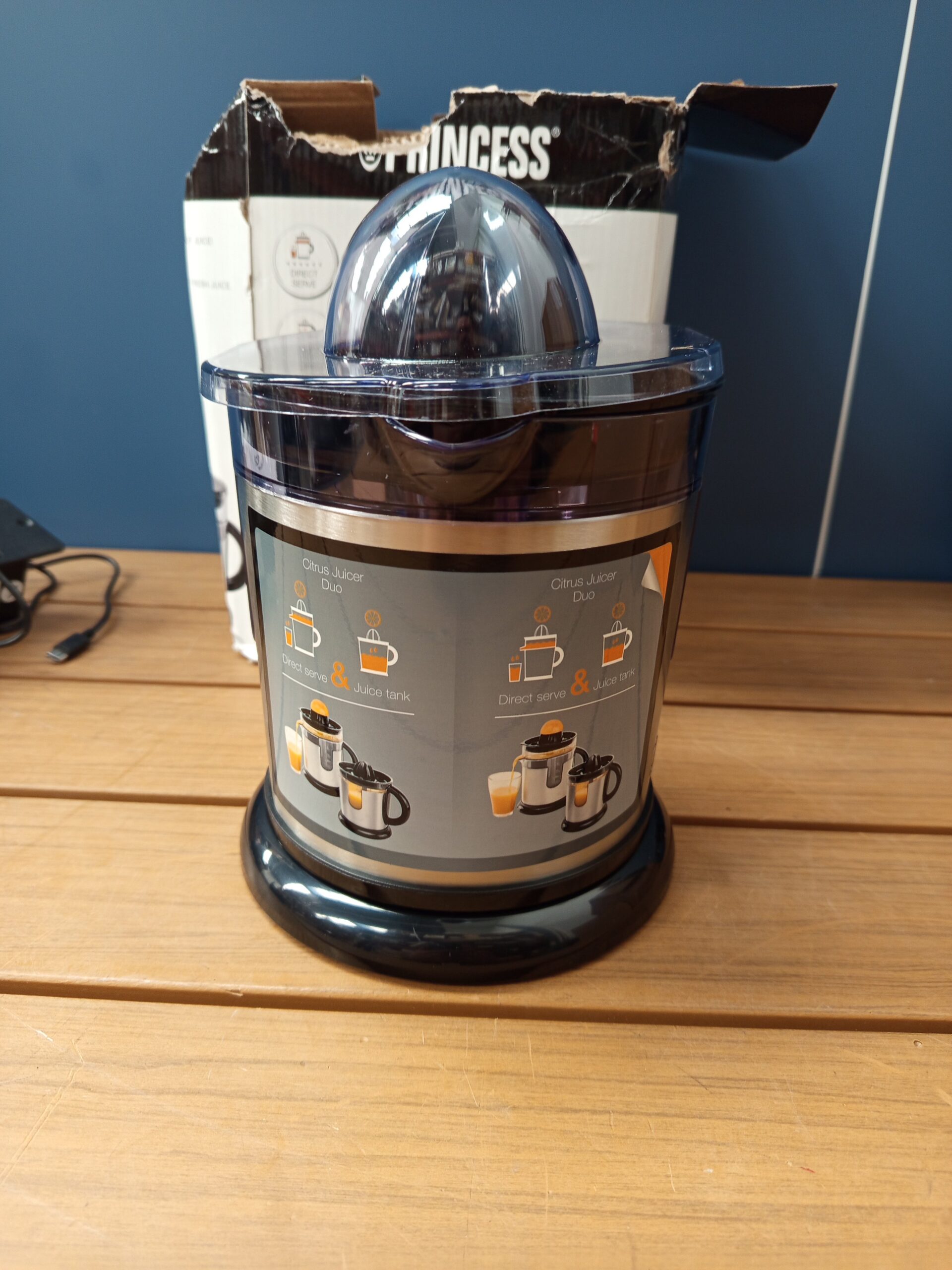 Princess 201975 Exprimidor de Cítricos Duo Juicer · 40W. - Imagen 4