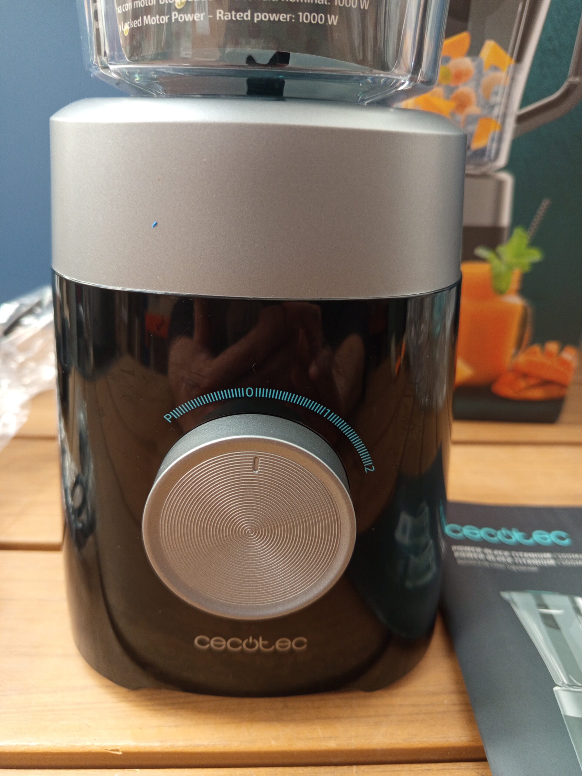 Cecotec Batidora de Vaso Power Black Titanium1300 W, - Imagen 3