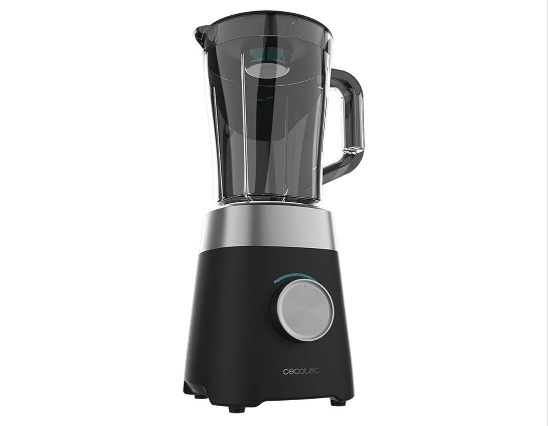 Cecotec Batidora de Vaso Power Black Titanium1300 W,