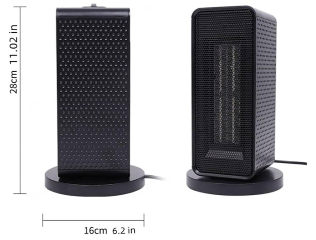 RoHS Calentador de espacios pequeños para uso en interiores 120w. - Imagen 2
