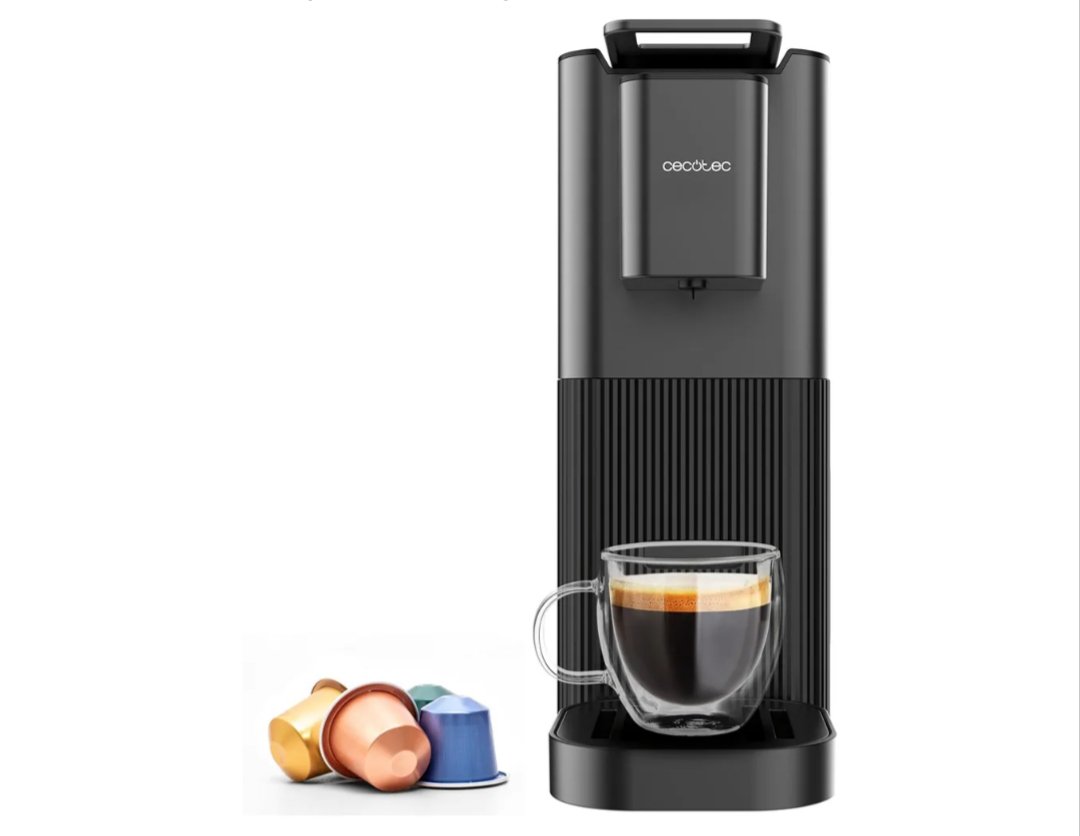 Cecotec Cafetera de Cápsula Power Caps 20. 1400W, 20 Bares.. - Imagen 3