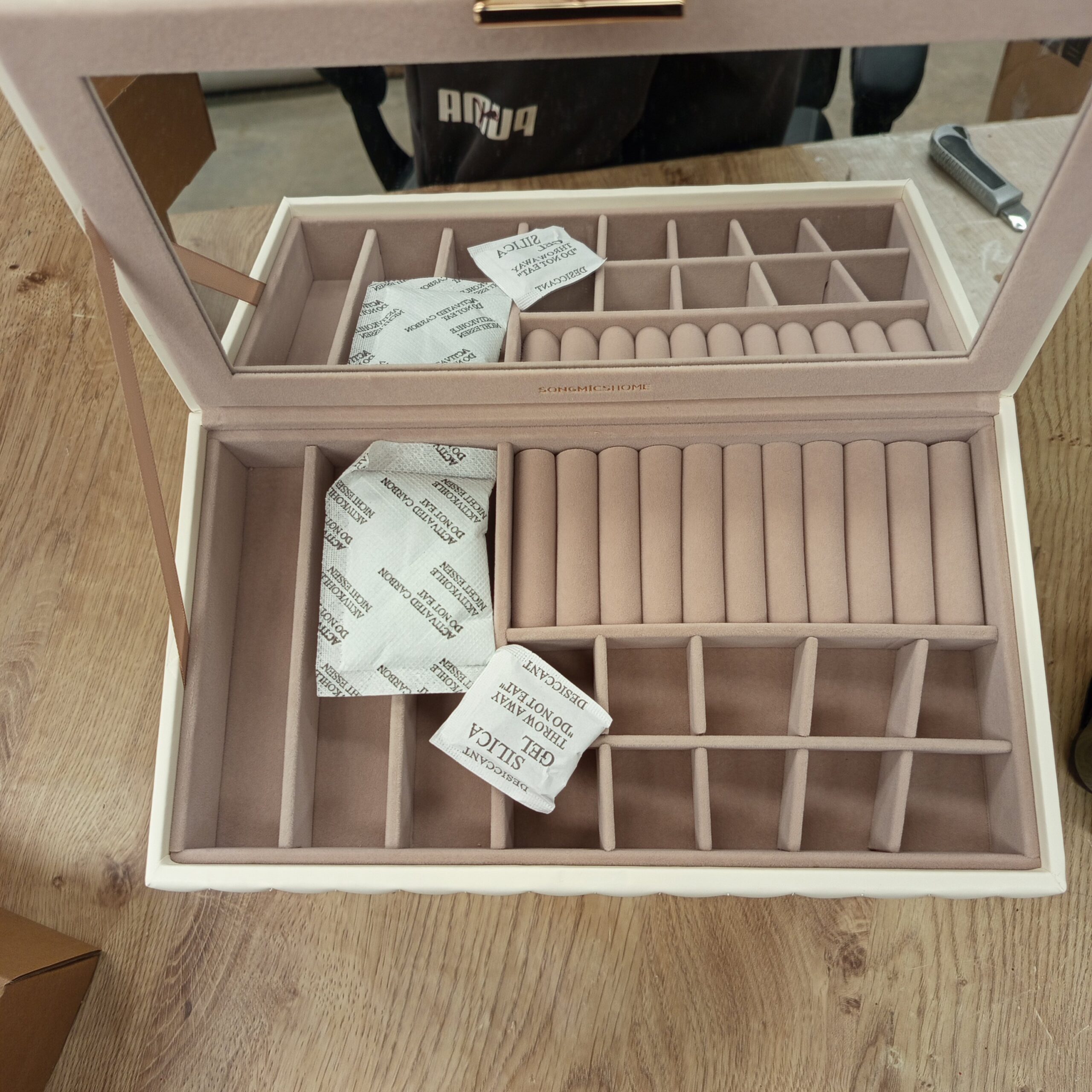 Caja Joyero Apilable - JBC181W01 - SONGMICS - Imagen 5