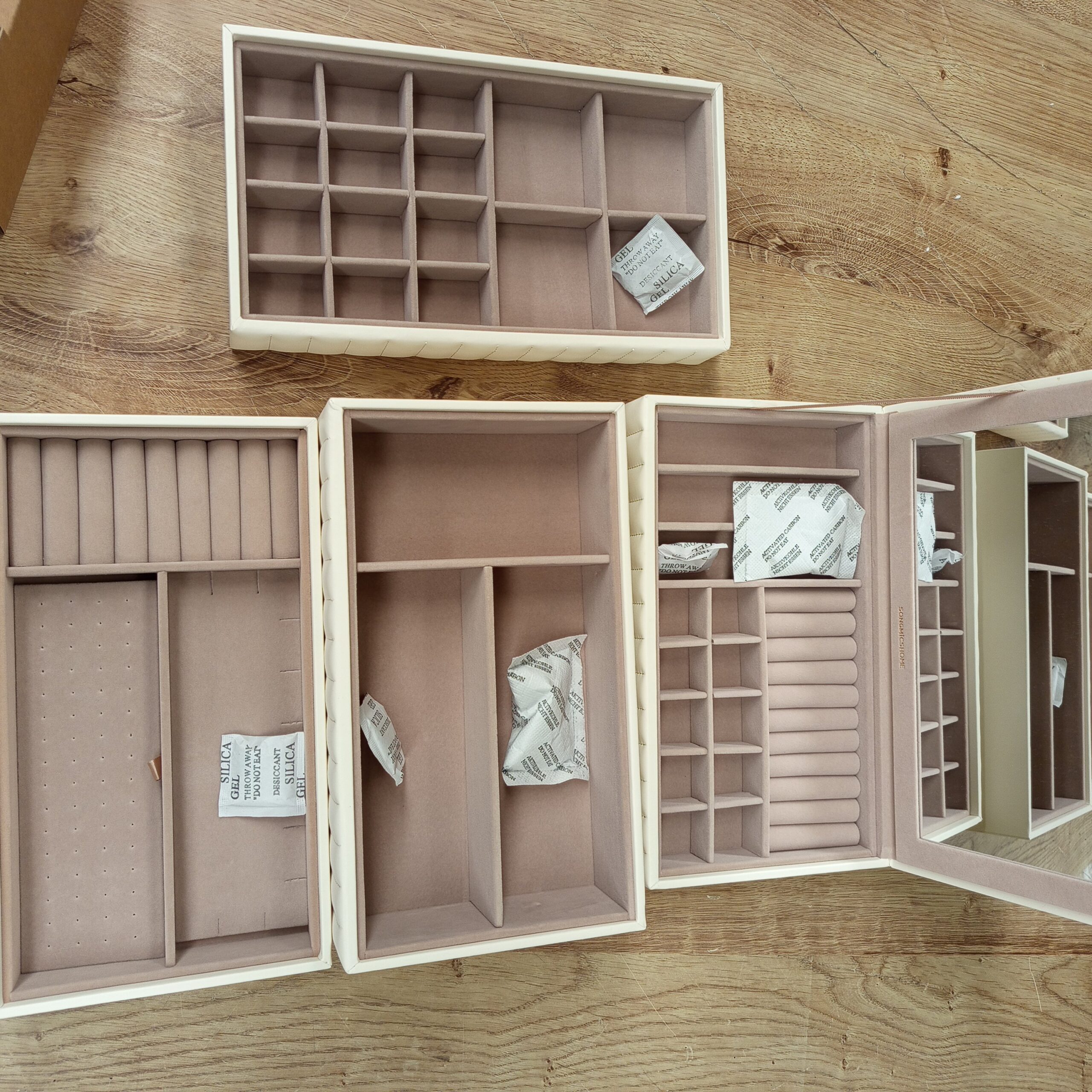 Caja Joyero Apilable - JBC181W01 - SONGMICS - Imagen 6