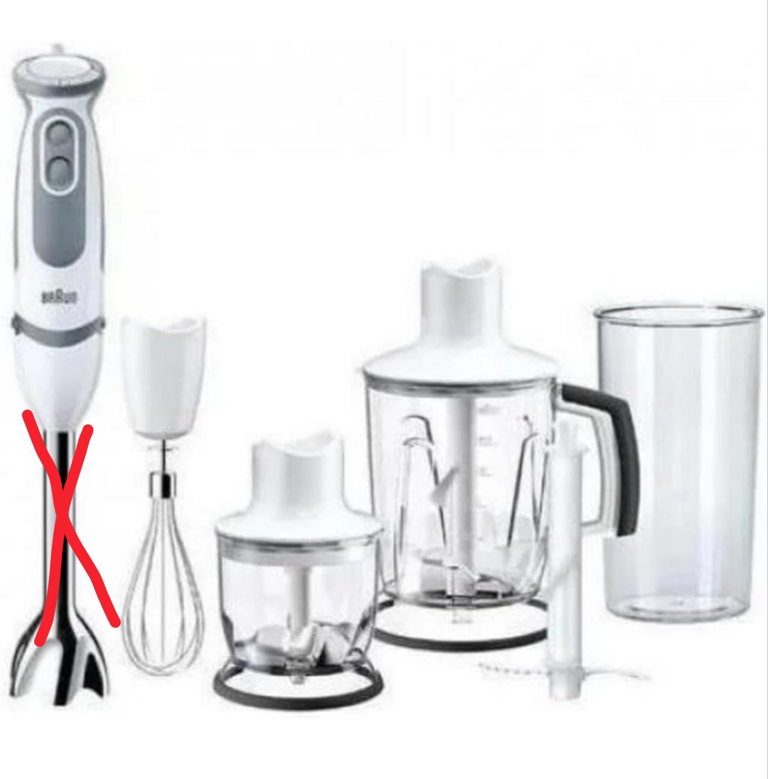 Braun Minipimer 5245 Batidora de Mano, 1000 W - Imagen 2
