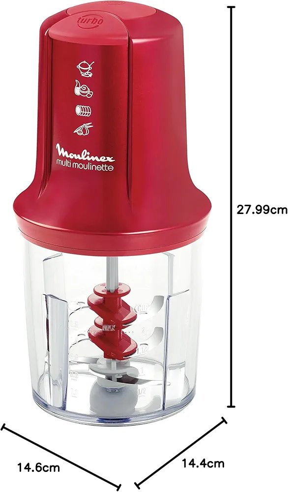 Picadora - Multimoulinette AT714G - Moulinex - Imagen 2