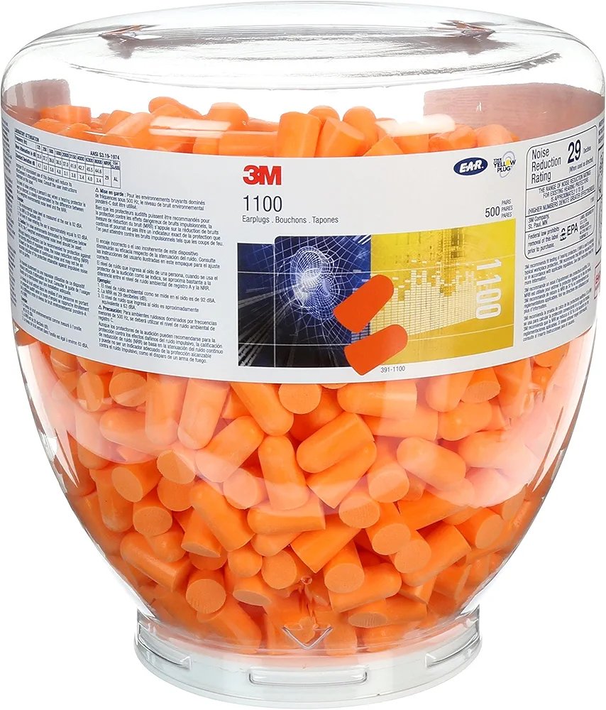 Botella de 500 Tapones - 1100 - 3M.