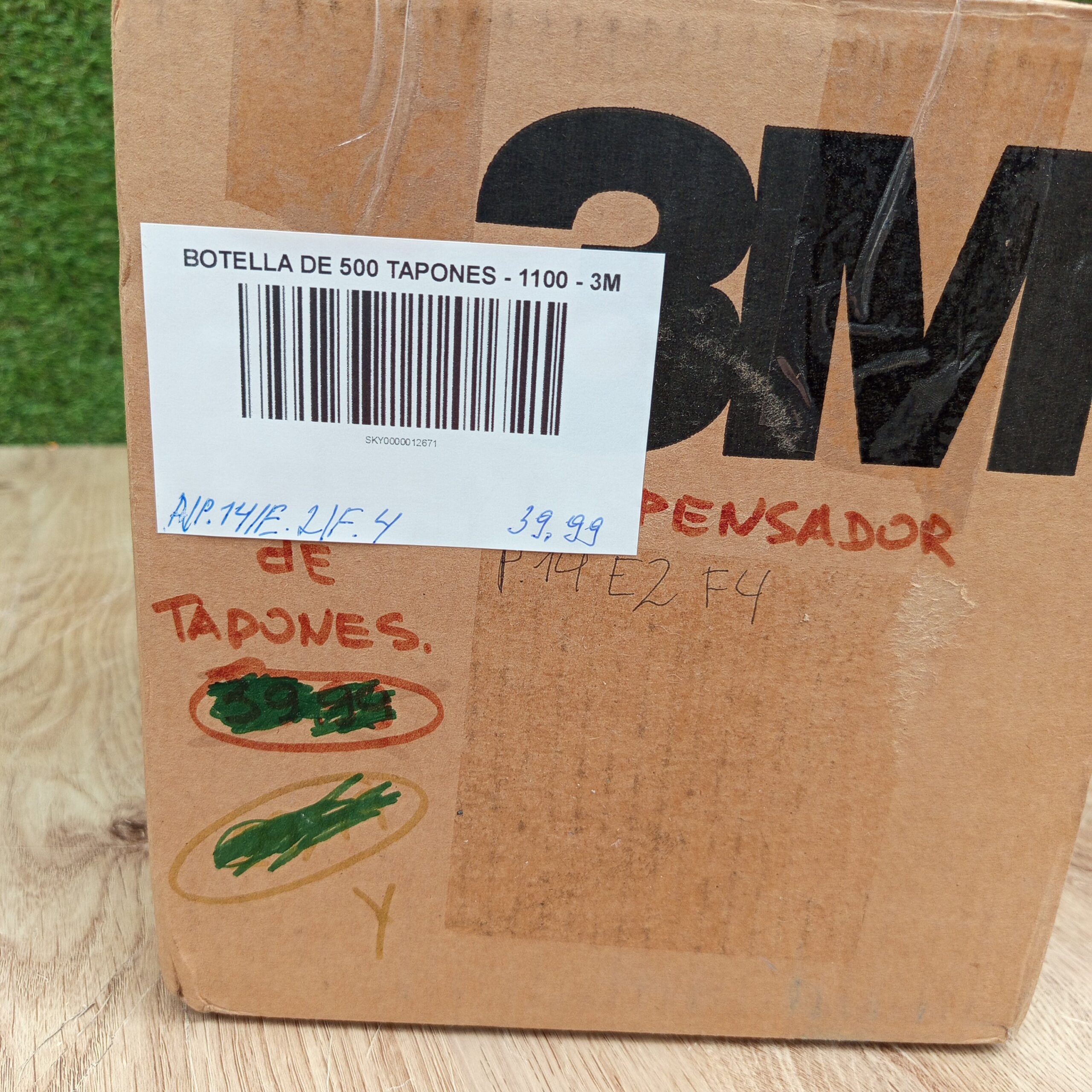 Botella de 500 Tapones - 1100 - 3M. - Imagen 8