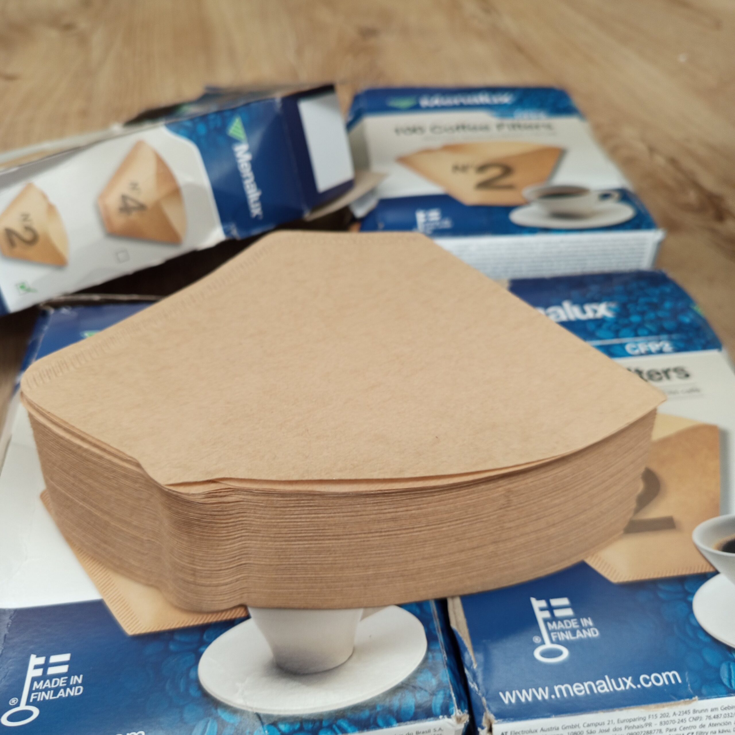 500 Filtros de papel 1x2 - CFP2 - Menalux - Imagen 5