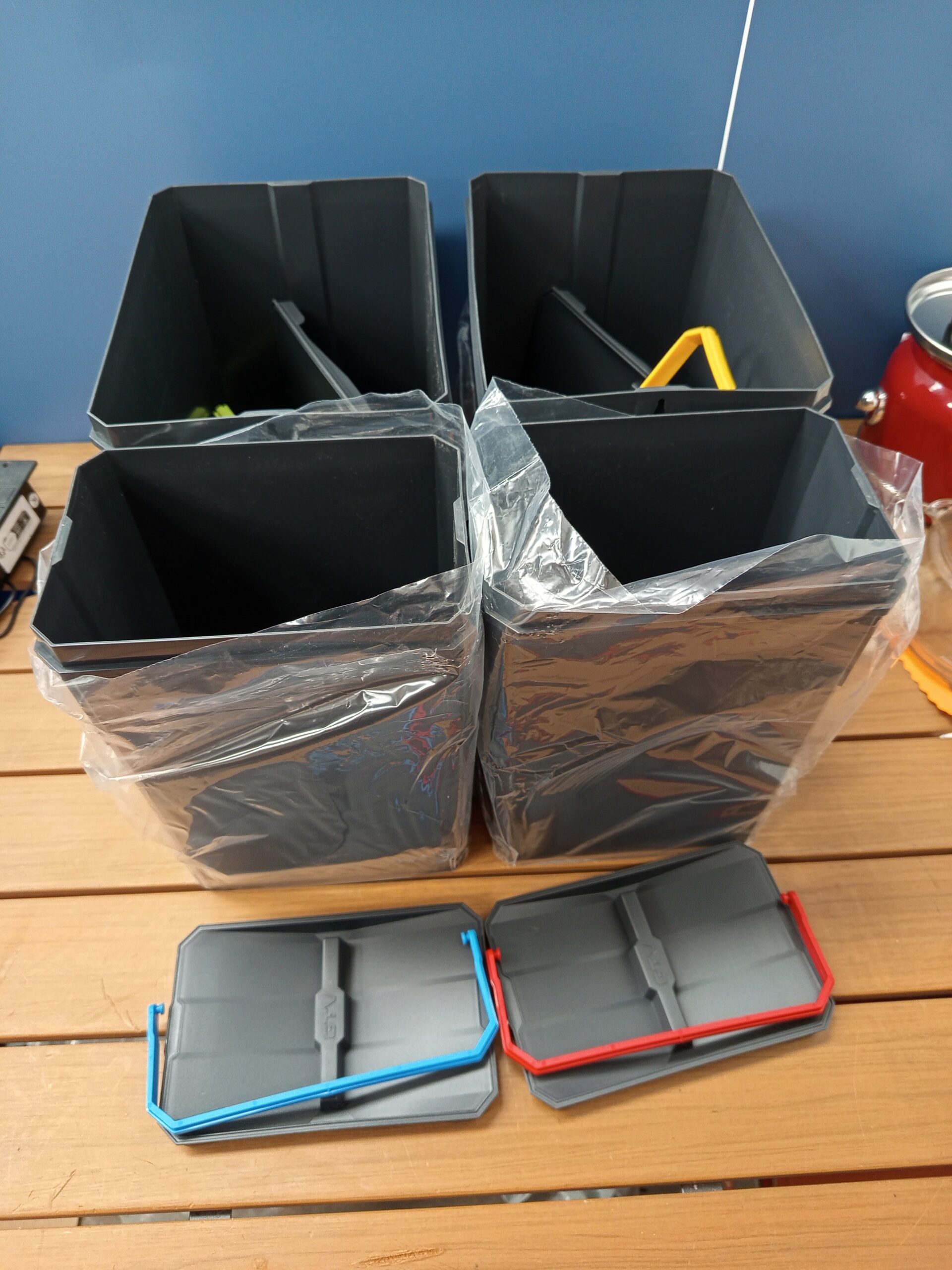 GTV-Juego de cubos de basura AxiSpace. - Imagen 5