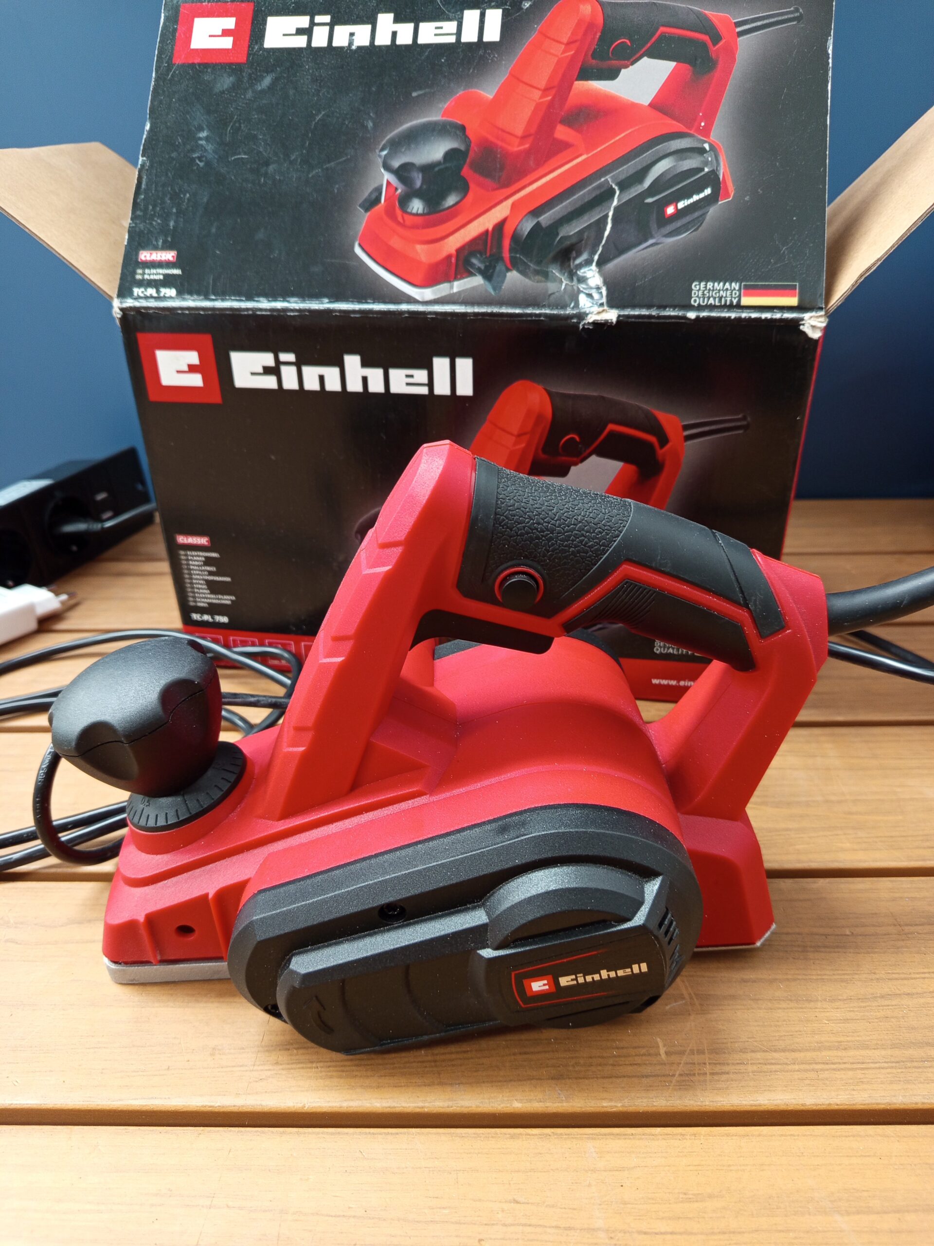 Einhell Cepillo eléctrico con cable TC-PL 750, 750W, 240 V. - Imagen 4