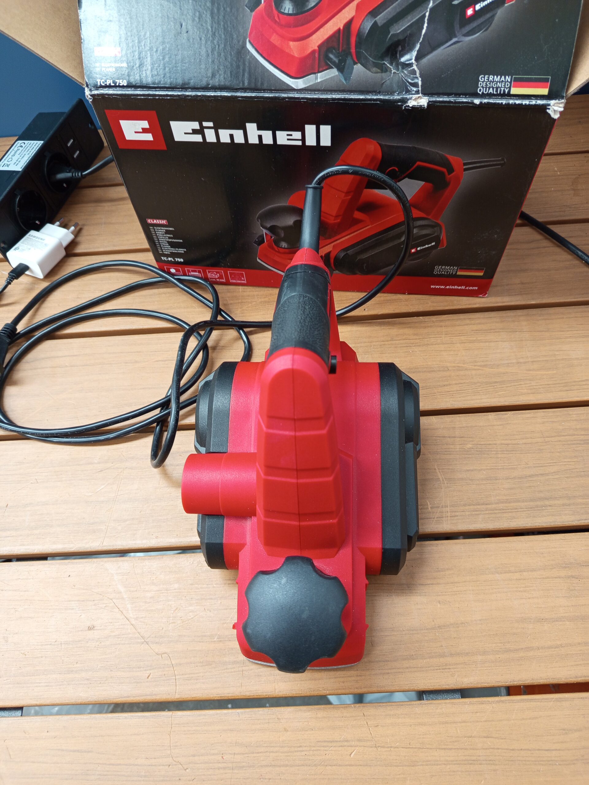 Einhell Cepillo eléctrico con cable TC-PL 750, 750W, 240 V. - Imagen 5