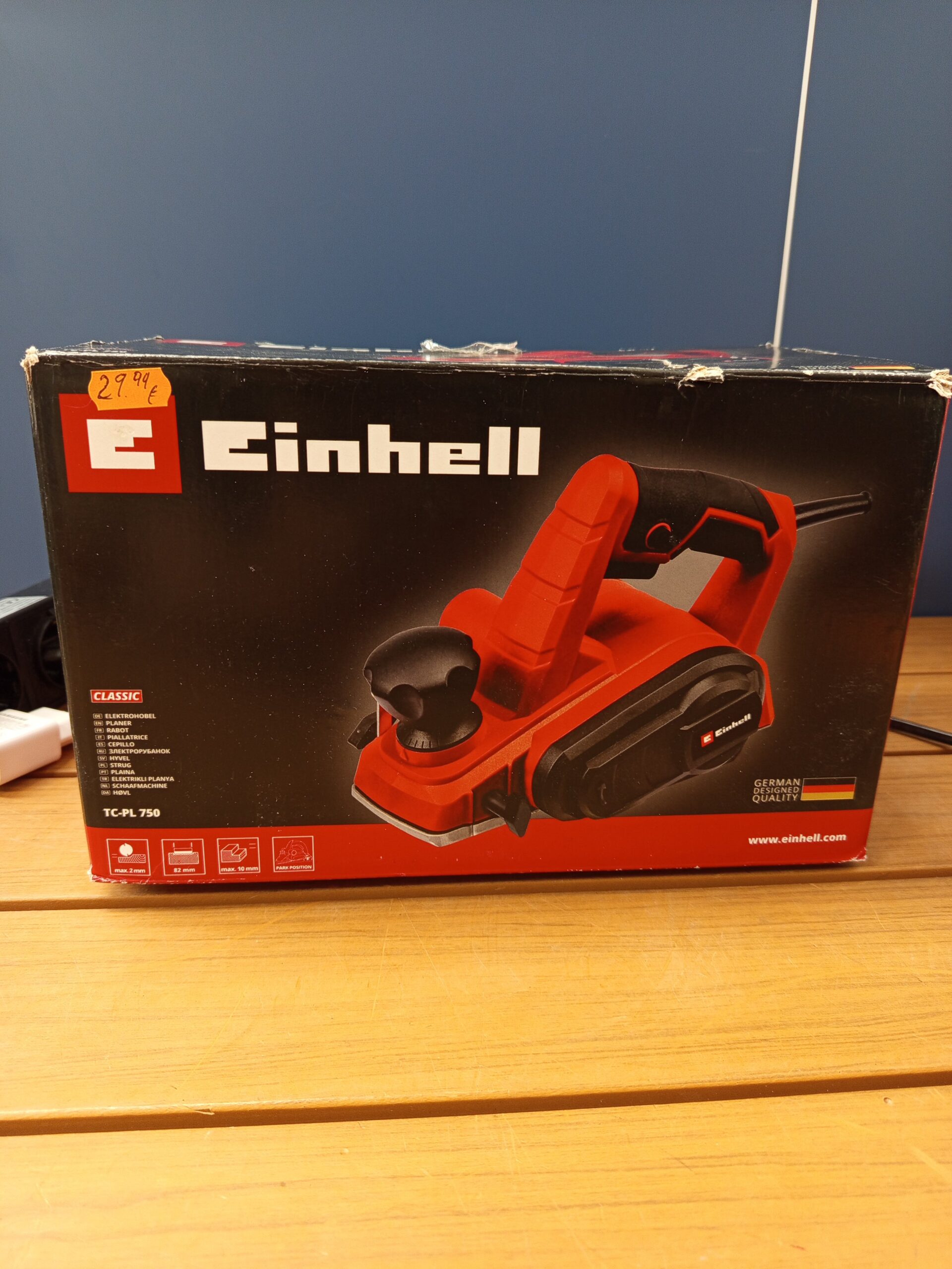 Einhell Cepillo eléctrico con cable TC-PL 750, 750W, 240 V. - Imagen 6
