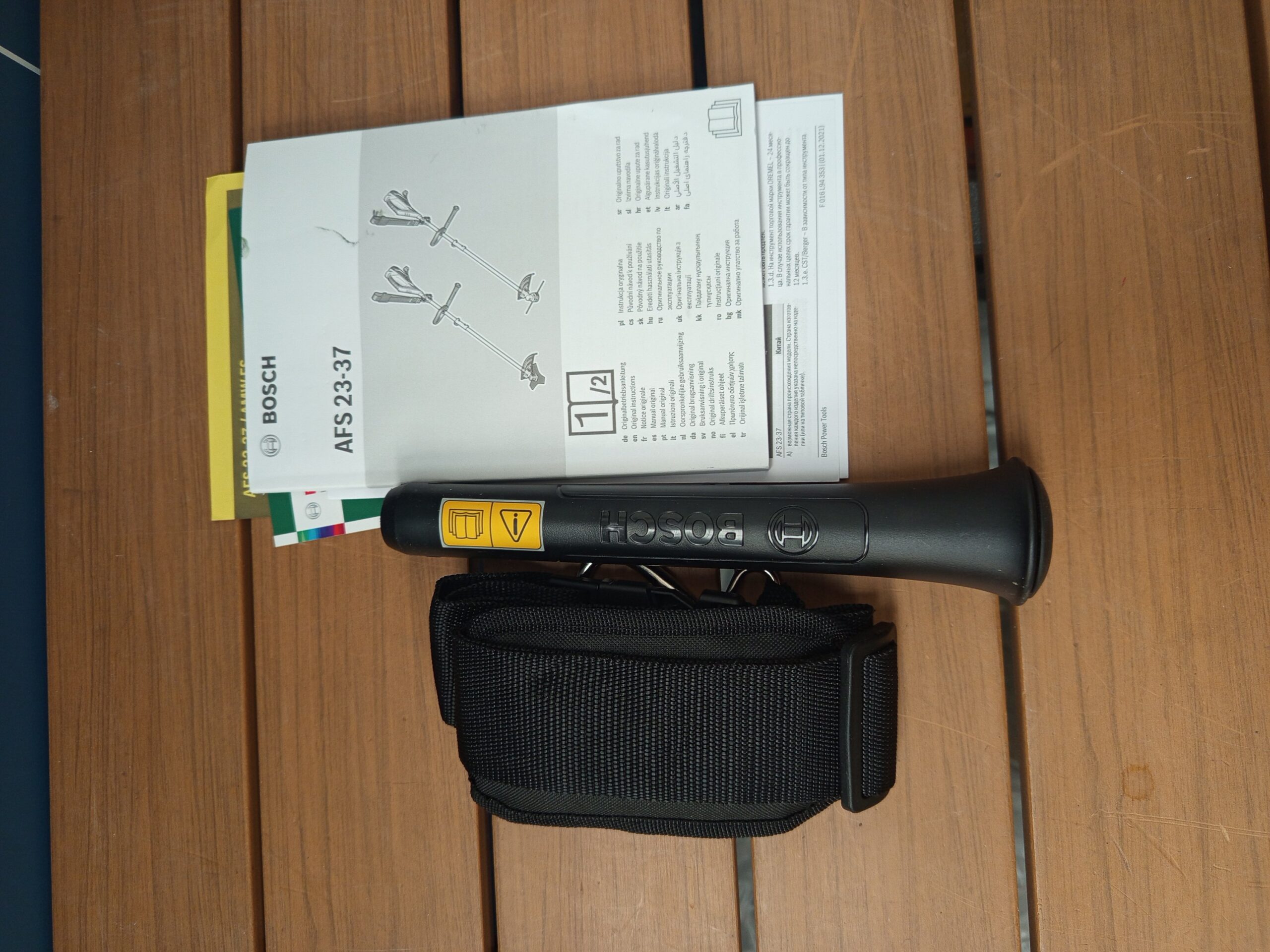 La desbrozadora AFS 23-37 de Bosch 1000w. - Imagen 2