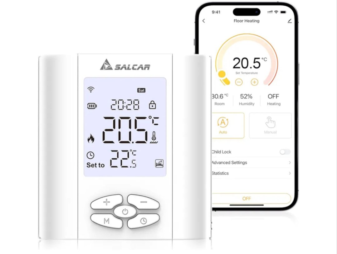 SALCAR - Termostato Conectado WiFi para Caldera