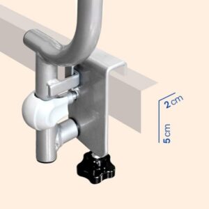 Geriafy - Barandillas abatibles para Camas articuladas