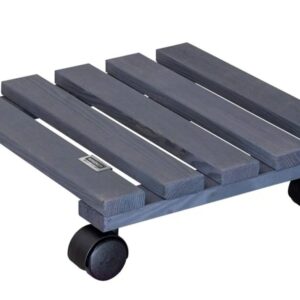 Wagner Soporte con Ruedas para Plantas Nature 29 x 29 x 8 cm.