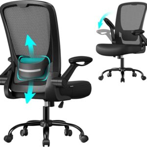 Silla de Oficina - OBN37BK - SONGMICS