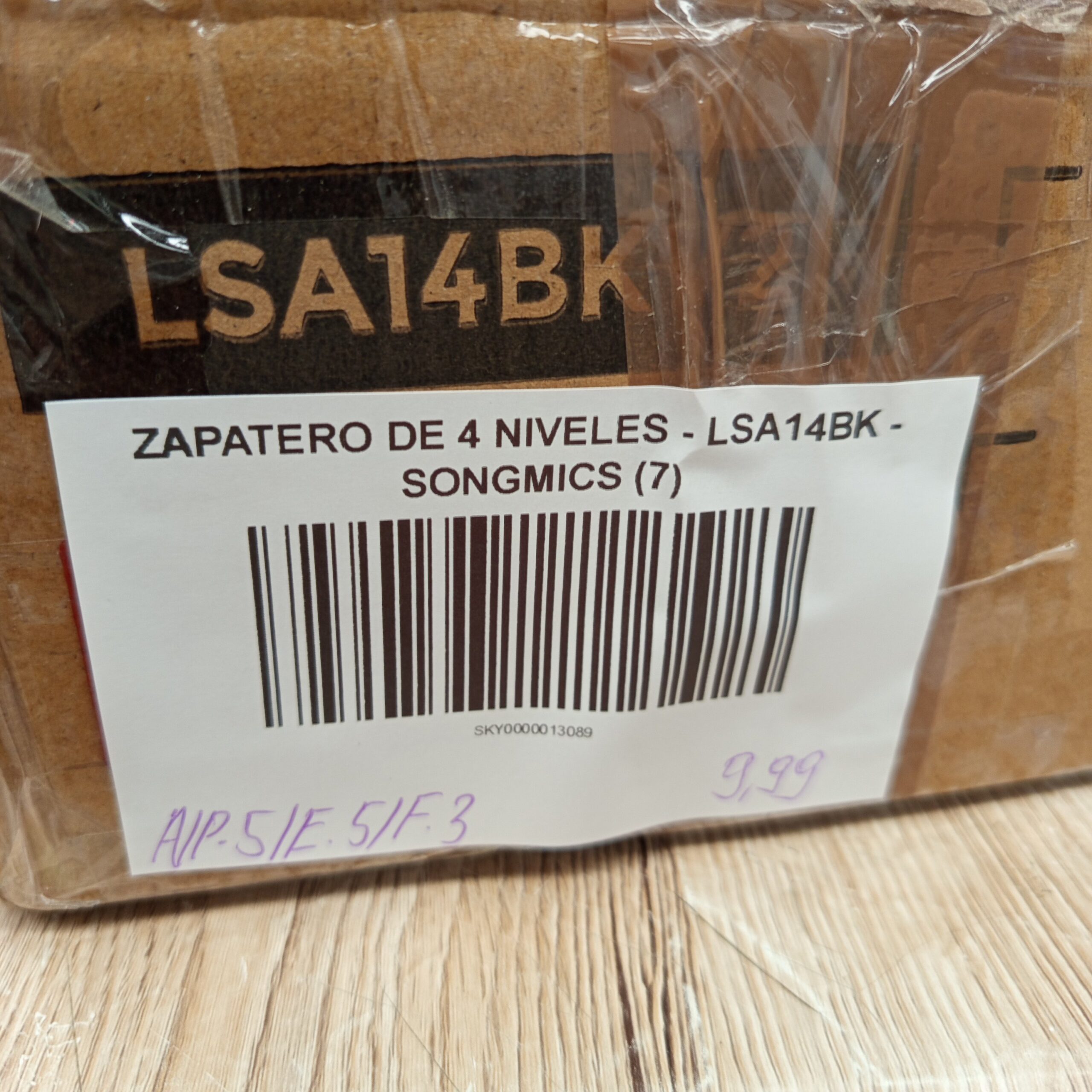 Zapatero de 4 Niveles - LSA14BKV2 - SONGMICS - Imagen 8
