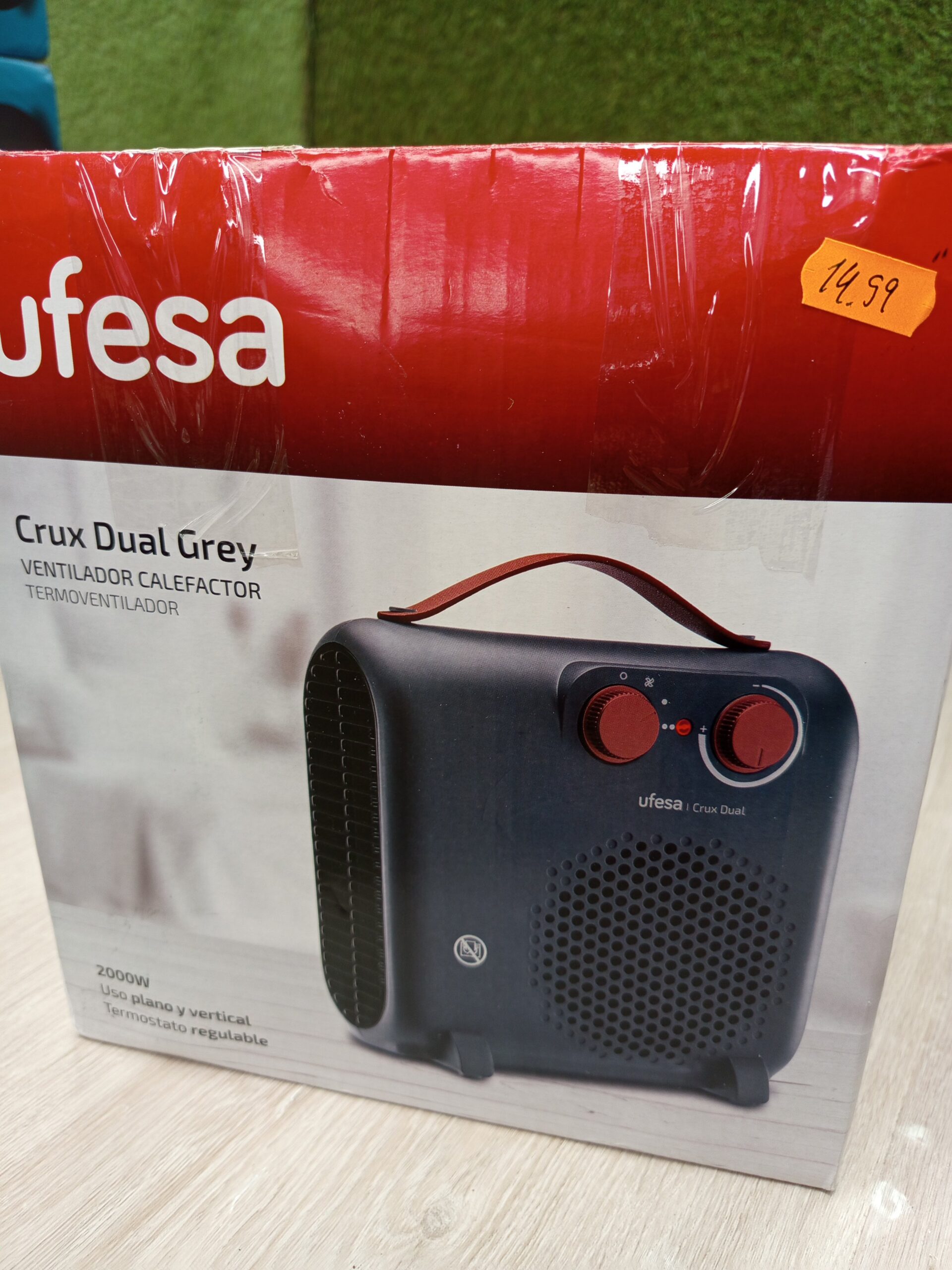 Ufesa Crux Dual Calefactor de 2000W - Imagen 4