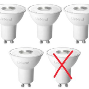 Linkind Bombillas LED GU10 Regulable