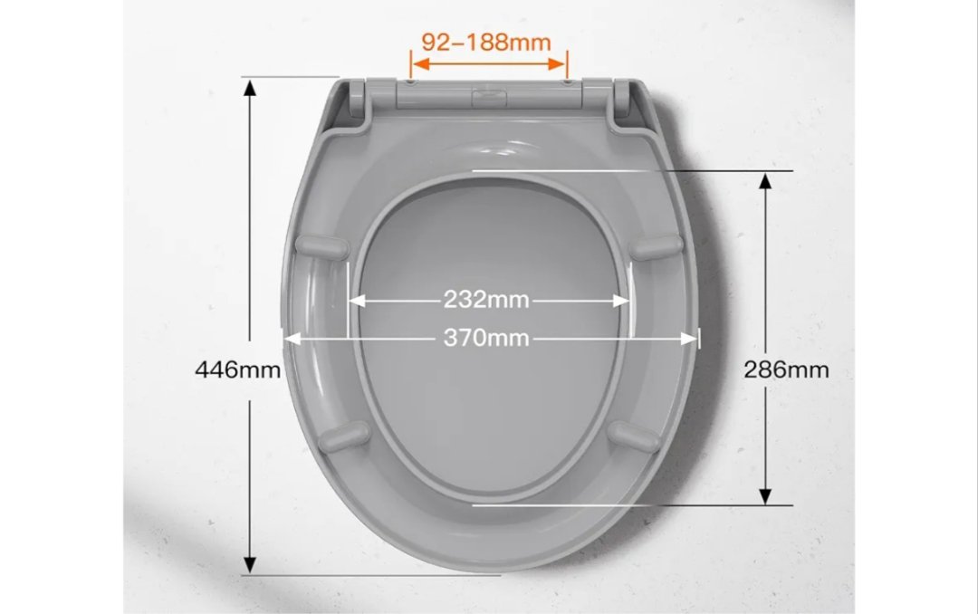 Pipishell Asiento de Tapa wc Arebos - Imagen 2