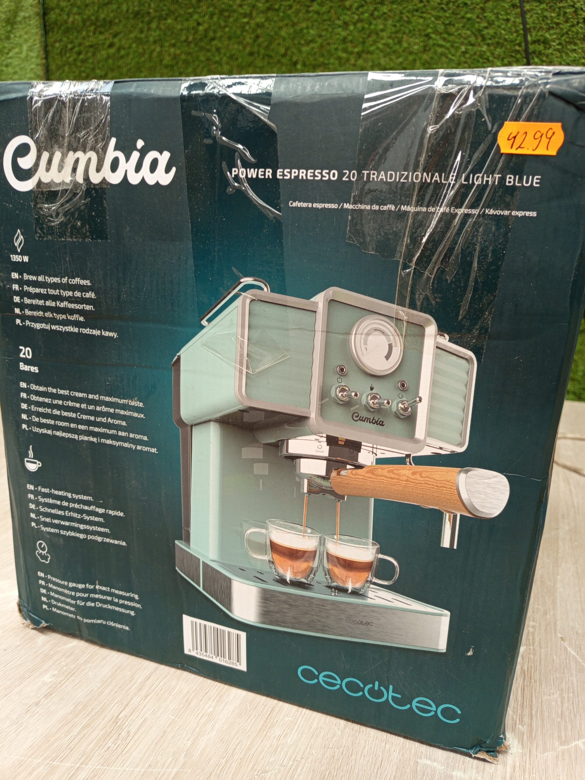 Cecotec Cafetera Express Power Espresso - Imagen 5