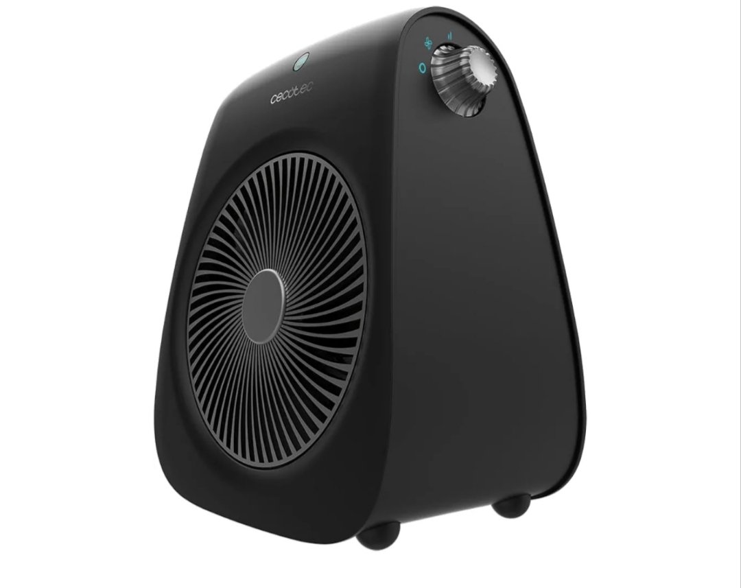 Cecotec Calefactor Eléctrico Negro
