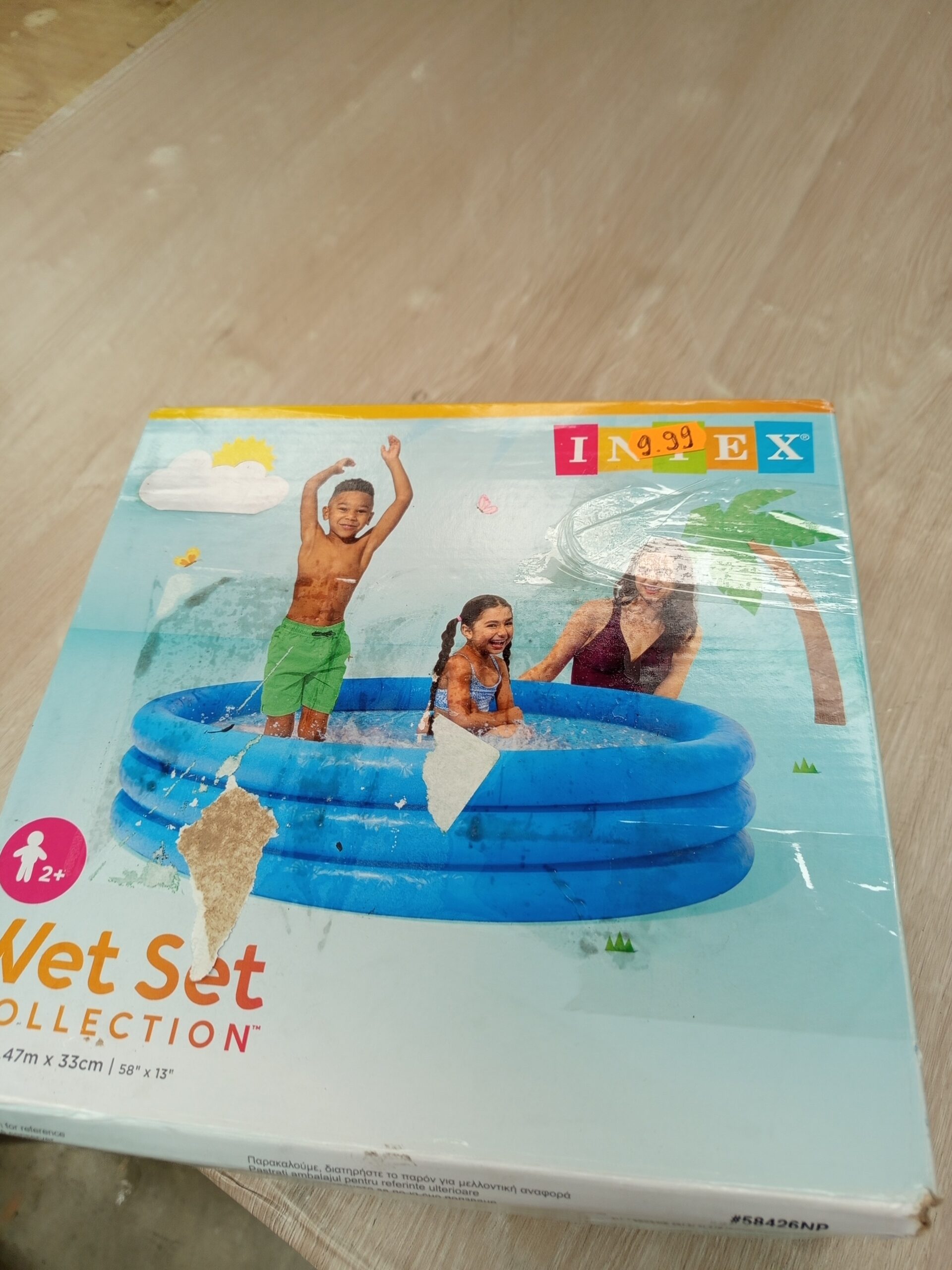 Intex - Piscina Hinchable 3 Aros Azul - Imagen 4