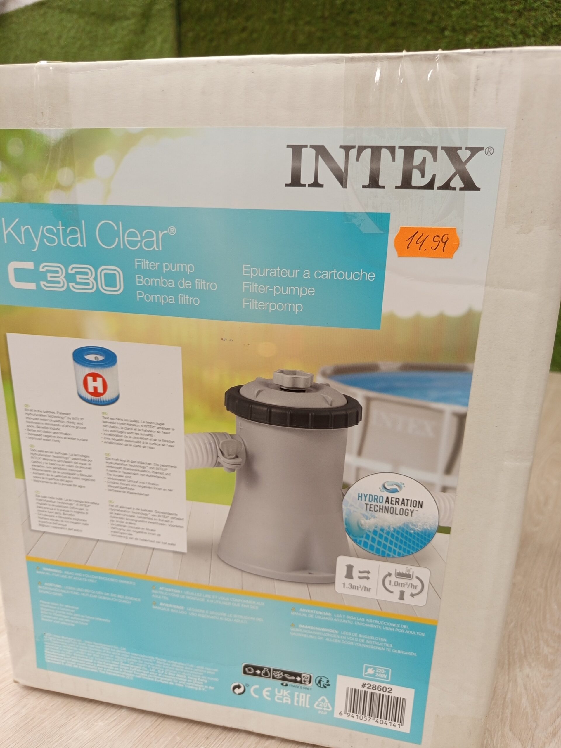 Intex - Depuradora cartucho tipo H Krystal - Imagen 6
