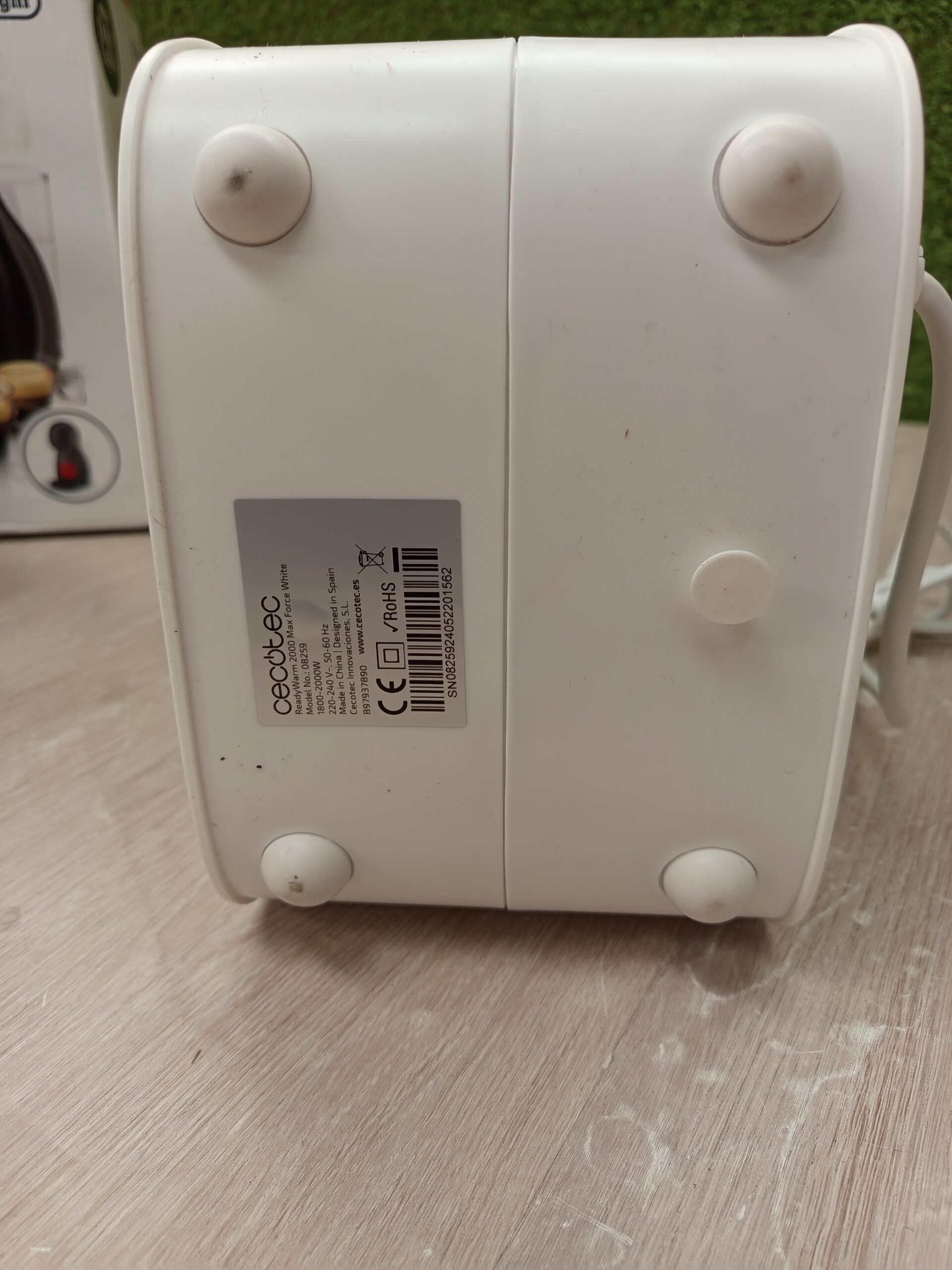 Cecotec Calefactor Eléctrico ReadyWarm blanco - Imagen 4