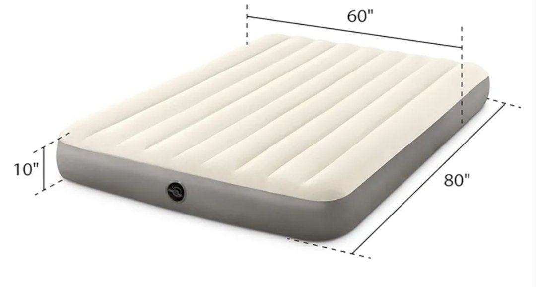 Intex Colchón de Aire Individual Alto Unisex - Imagen 2