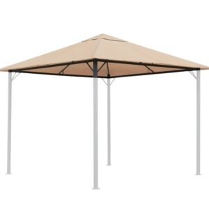 QUICK STAR Techo de Repuesto para Gazebo de jardín 3x3m