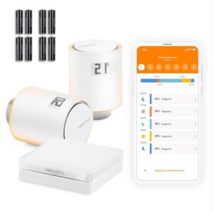 Paquete de inicio Netatmo con válvulas inteligentes