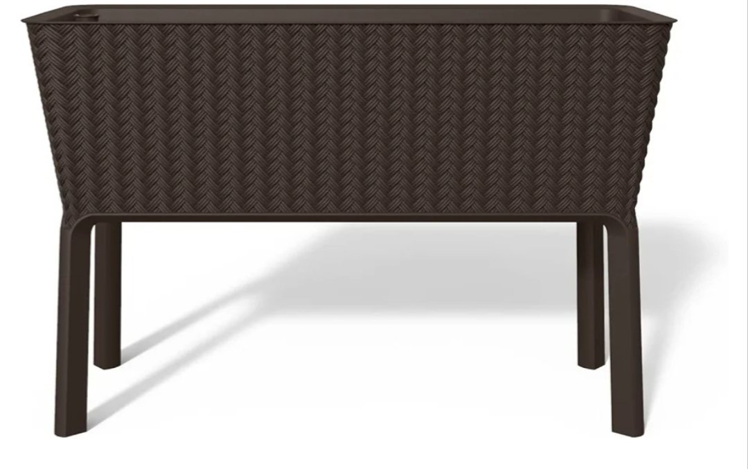 Keter - Macetero Splendor marrón