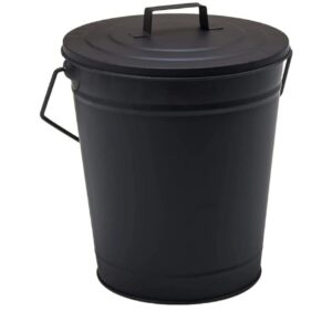Fire Vida Ash Bucket - Soporte de Madera