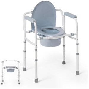 Careboda Silla de noche con cubo