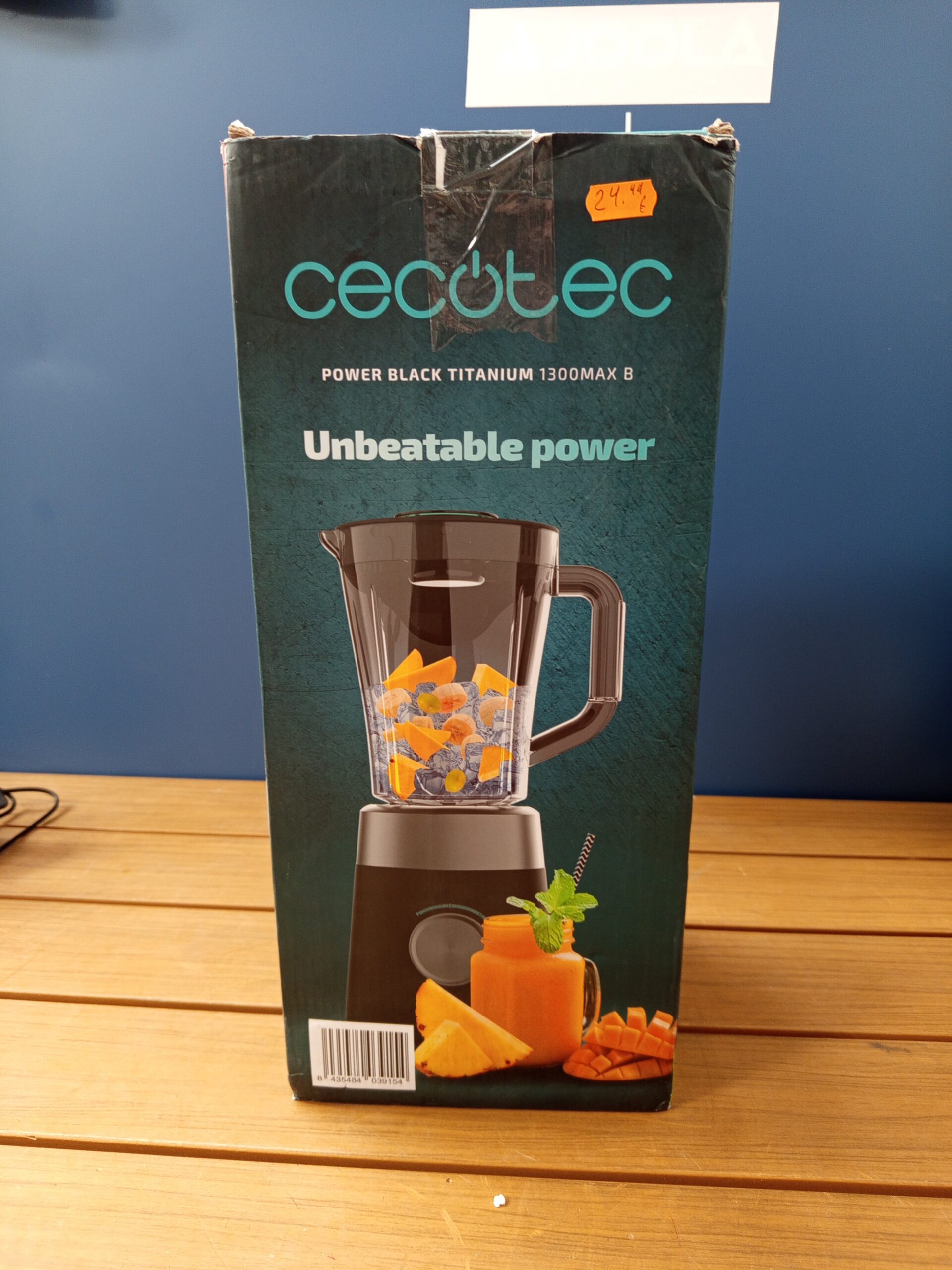 Cecotec Batidora de Vaso Power Black Titanium1300 W, - Imagen 6