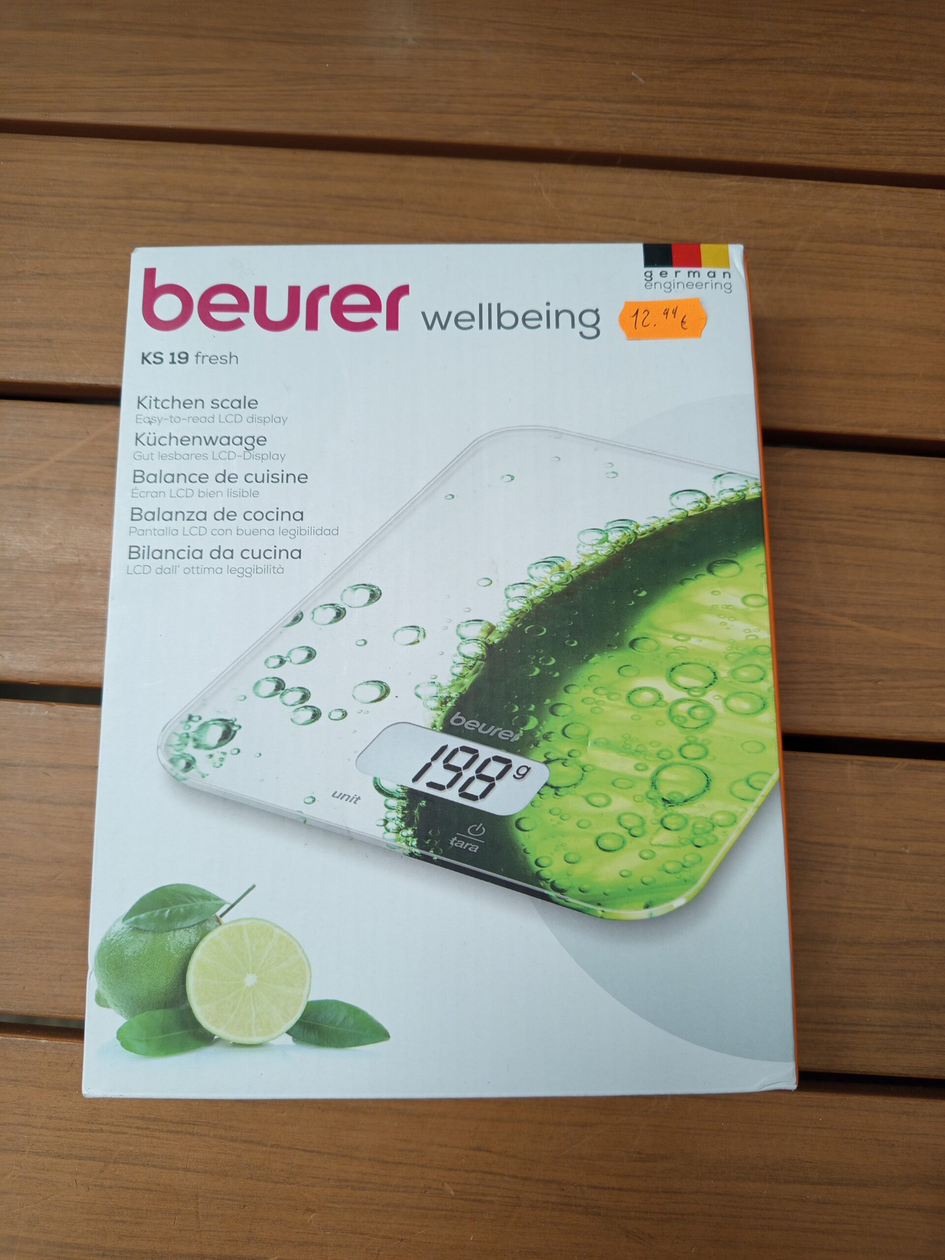 Báscula digital de cocina con función de pesaje de tara. - Imagen 5