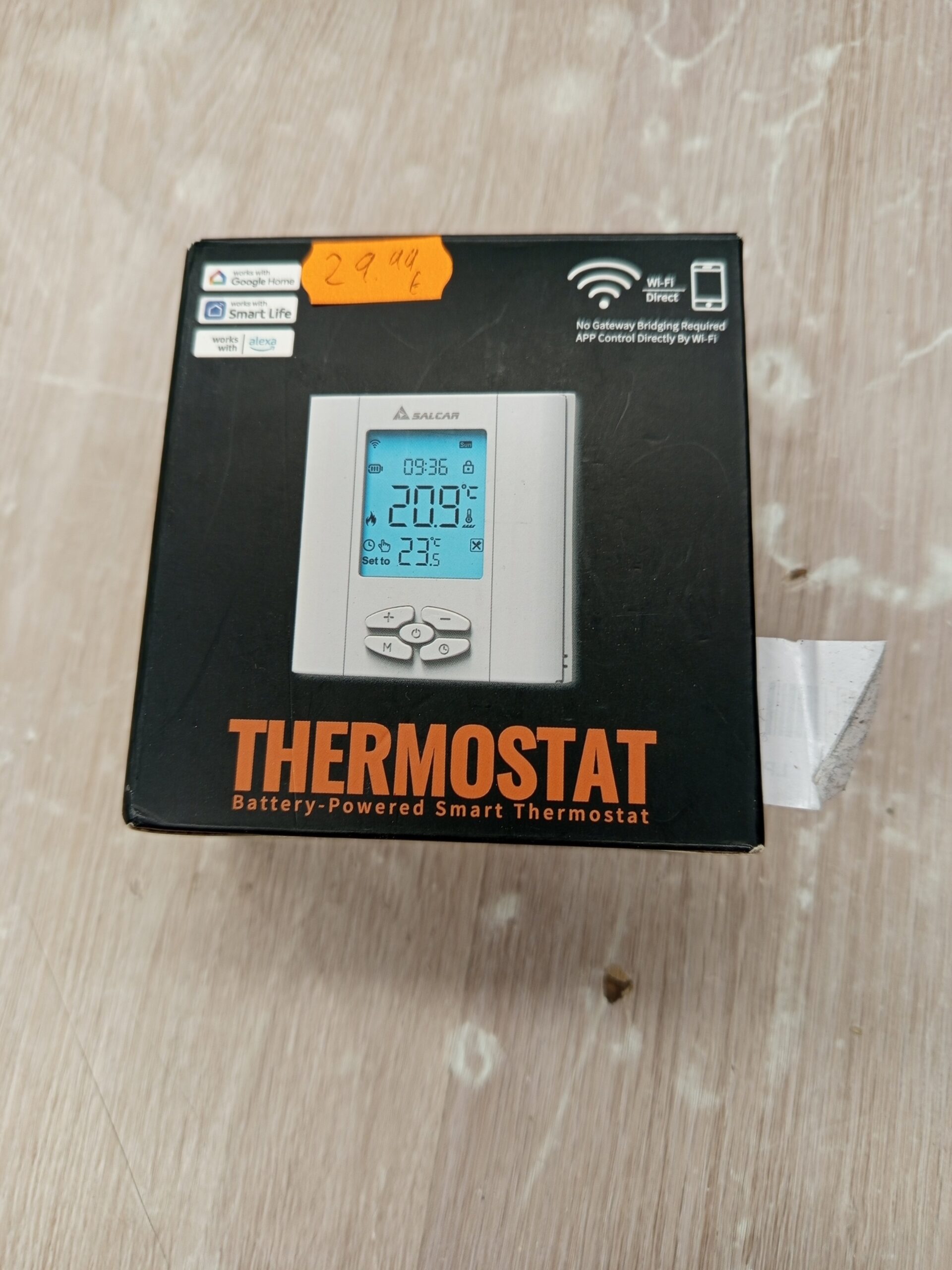SALCAR - Termostato Conectado WiFi para Caldera - Imagen 6