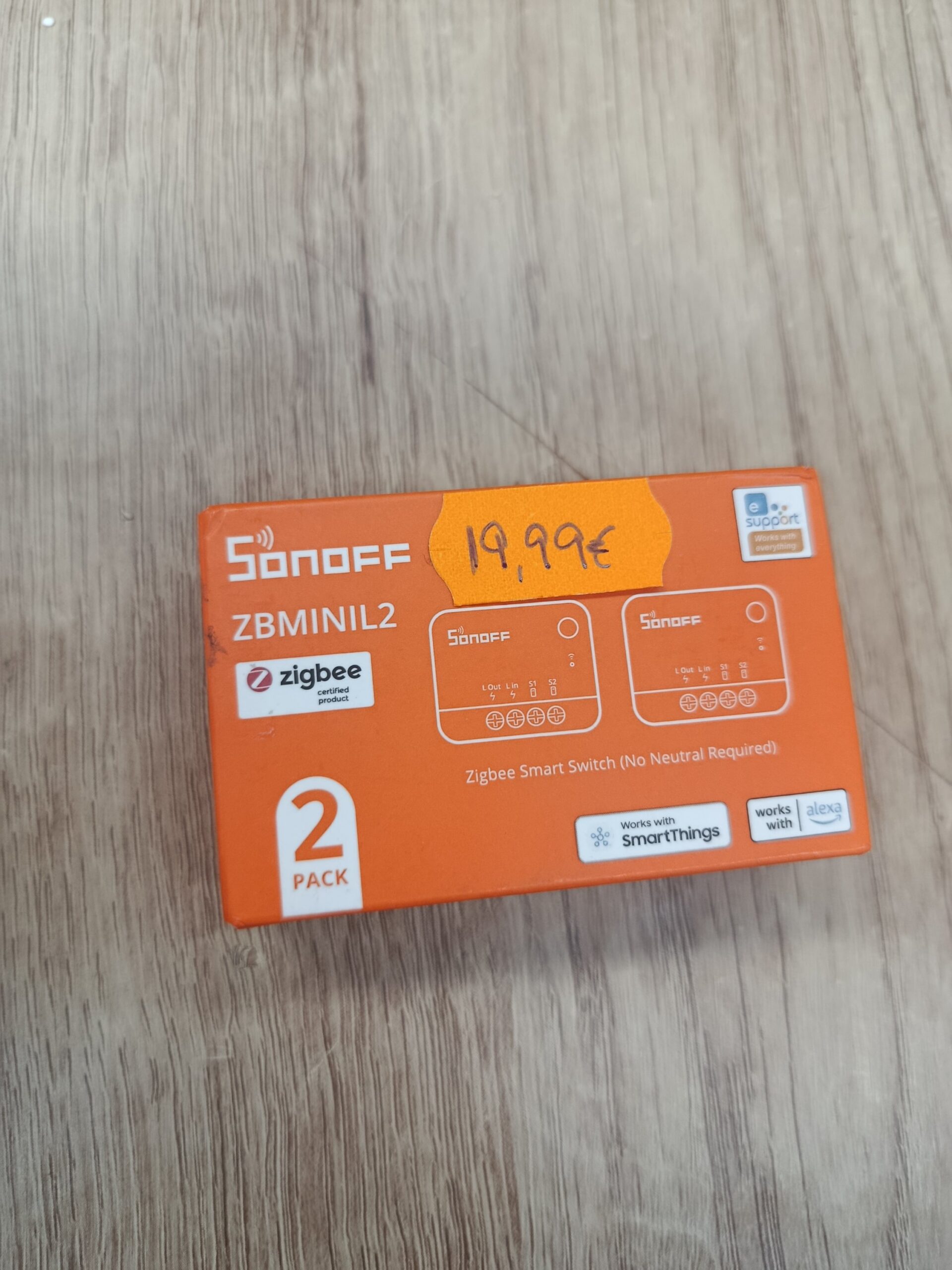 Interruptor inalámbrico SONOFF ZBMINIL2 ZigBee - Imagen 6