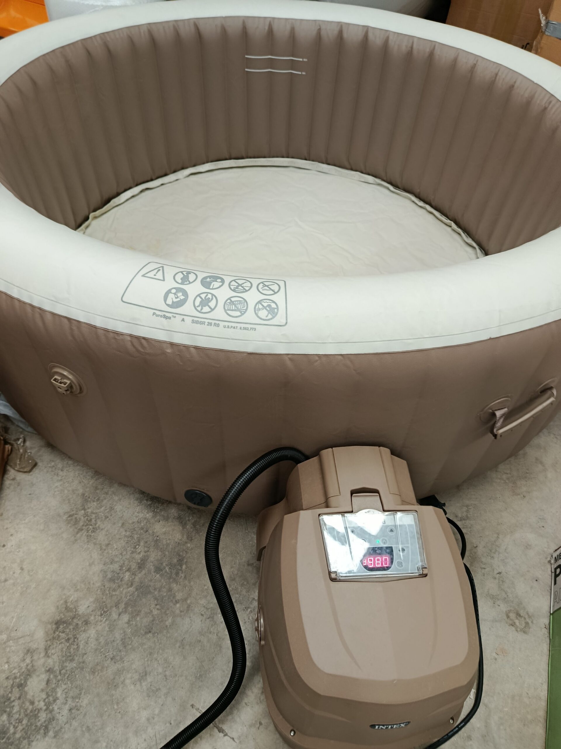 Spa hinchable, Beige - 28428EX - INTEX - Imagen 6