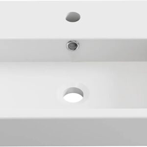 Lavabo Cerámico - 46 x 37 x 9 cm - BAIKAL