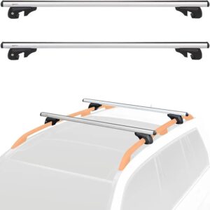 Portaequipajes de techo - rieles cruzados - Amazon Basics