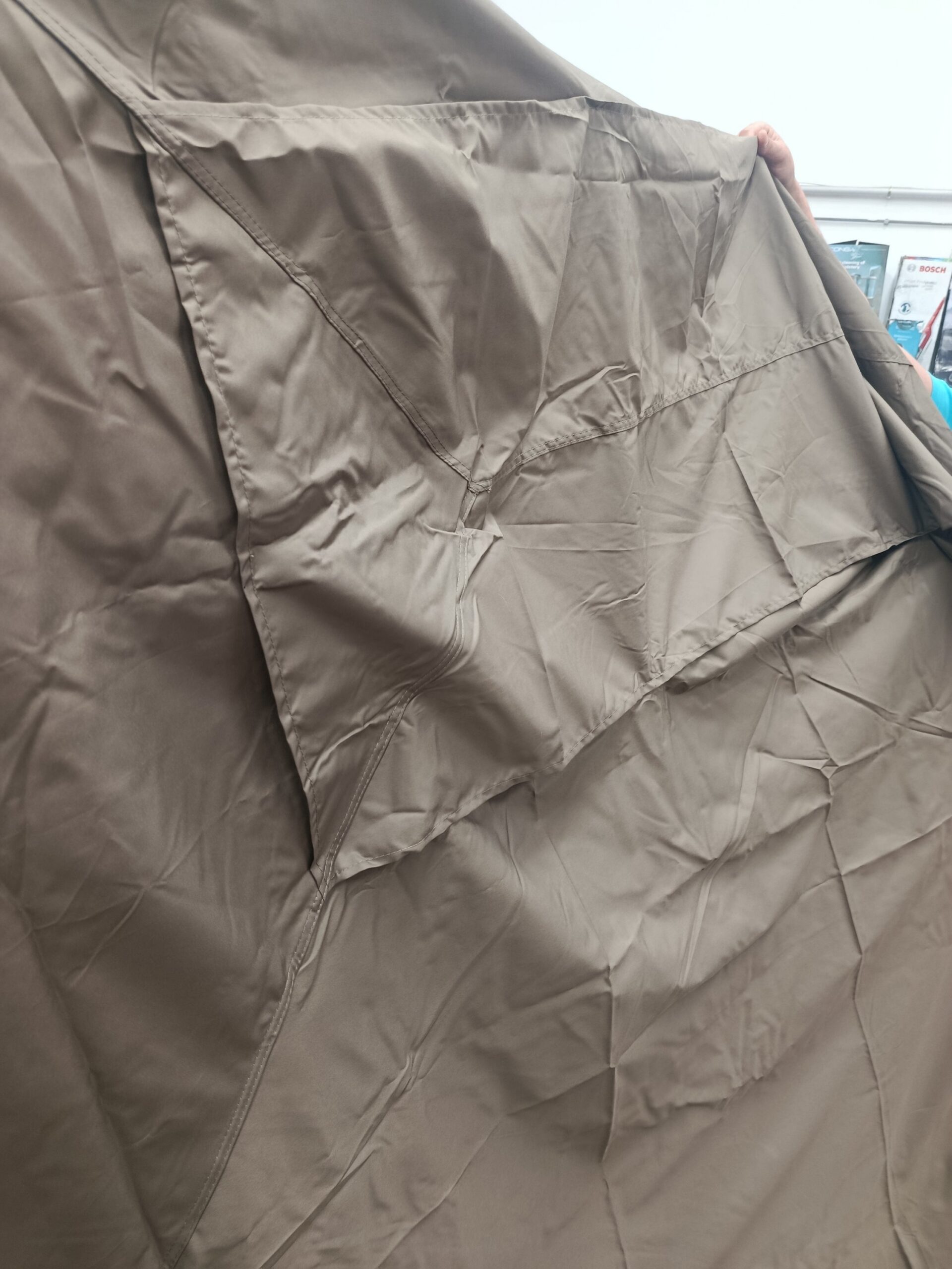 Quick Star Techo de Remplazo para Pabellón 3x4m Taupe Antiguo y Clásico Gris Pardo - Imagen 5